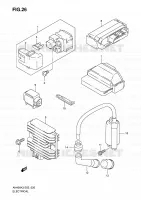 PARTIE ELECTRIQUE pour Suzuki BURGMAN 400 2006
