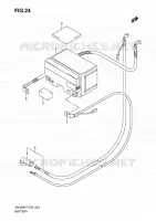 BATTERIE pour Suzuki BURGMAN 400 2012