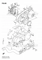 CARTER (MODEL L0) pour Suzuki BURGMAN 400 2012