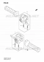 COMMODOS pour Suzuki BURGMAN 400 2012