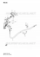 FREIN DE PARKING pour Suzuki BURGMAN 400 2012