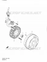 ALLUMAGE ROTOR   STATOR pour Suzuki BURGMAN 400 2012