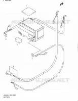 BATTERIE (AN400AL1 E24) pour Suzuki BURGMAN 400 2012