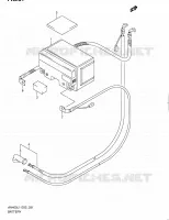 BATTERIE (AN400L1 E02) pour Suzuki BURGMAN 400 2012