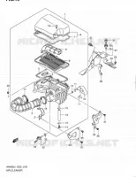 FILTRE A AIR pour Suzuki BURGMAN 400 2012