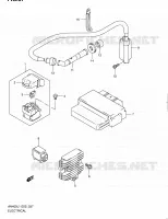 PARTIE ELECTRIQUE pour Suzuki BURGMAN 400 2012