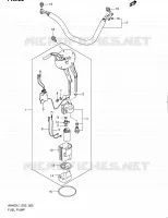 POMPE A ESSENCE pour Suzuki BURGMAN 400 2012