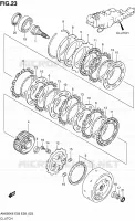 EMBRAYAGE pour Suzuki BURGMAN 650 2006