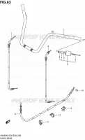 GUIDON (MODEL K6/K7/K8) pour Suzuki BURGMAN 650 2006