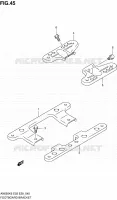 REPOSE PIEDS ARRIERE pour Suzuki BURGMAN 650 2006