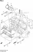 CULASSE pour Suzuki BURGMAN 650 2007