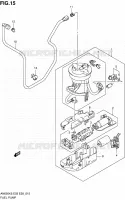 POMPE A ESSENCE pour Suzuki BURGMAN 650 2007