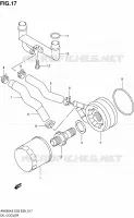 RADIATEUR D'HUILE pour Suzuki BURGMAN 650 2007