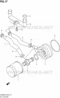 RADIATEUR D'HUILE pour Suzuki BURGMAN 650 2008