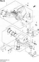 FILTRE A AIR pour Suzuki BURGMAN 650 2008