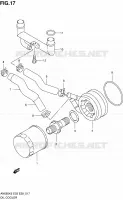 RADIATEUR D'HUILE pour Suzuki BURGMAN 650 2008
