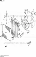 RADIATEUR pour Suzuki BURGMAN 650 2008