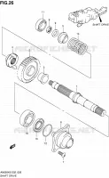 CARDAN pour Suzuki BURGMAN 650 2009