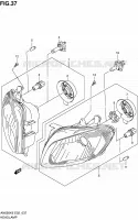 PHARE (NOTE) pour Suzuki BURGMAN 650 2009