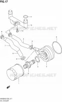 RADIATEUR D'HUILE pour Suzuki BURGMAN 650 2009