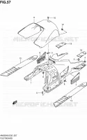 REPOSE PIEDS pour Suzuki BURGMAN 650 2009