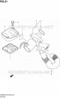 SYSTEME RECYCLAGE GAZ ECHAPPEMENT pour Suzuki BURGMAN 650 2009