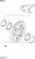 EMBRAYAGE PRIMAIRE pour Suzuki BURGMAN 650 2010