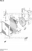 RADIATEUR pour Suzuki BURGMAN 650 2010