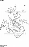 BOITE AVANT pour Suzuki BURGMAN 650 2006