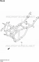 CADRE pour Suzuki BURGMAN 650 2006