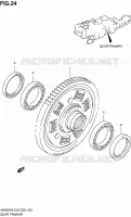 EMBRAYAGE PRIMAIRE pour Suzuki BURGMAN 650 2006