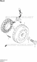 ALLUMAGE ROTOR   STATOR pour Suzuki BURGMAN 650 2007