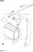 BATTERIE pour Suzuki BURGMAN 650 2007