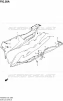 CARENAGES INFERIEUR (MODEL K7) pour Suzuki BURGMAN 650 2007