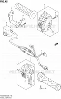 COMMODOS (AN650AK6/AK7/AK8/AZK8) pour Suzuki BURGMAN 650 2007