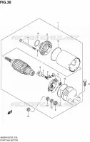 DEMARREUR pour Suzuki BURGMAN 650 2007