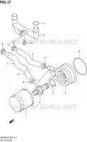 RADIATEUR D'HUILE pour Suzuki BURGMAN 650 2007