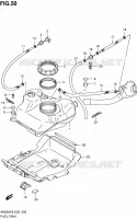 RESERVOIR D'ESSENCE pour Suzuki BURGMAN 650 2007