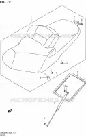 SELLE pour Suzuki BURGMAN 650 2007