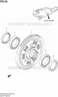 EMBRAYAGE PRIMAIRE pour Suzuki BURGMAN 650 2007