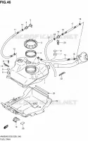 RESERVOIR D'ESSENCE pour Suzuki BURGMAN 650 2007