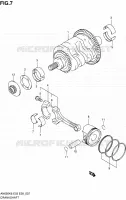 VILEBREQUIN pour Suzuki BURGMAN 650 2007