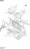 BOITE AVANT pour Suzuki BURGMAN 650 2008