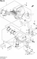 FILTRE A AIR pour Suzuki BURGMAN 650 2008