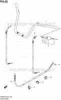 GUIDON (MODEL K6/K7/K8) pour Suzuki BURGMAN 650 2008