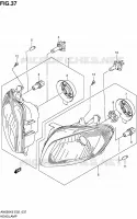 PHARE (NOTE) pour Suzuki BURGMAN 650 2008