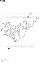 CADRE pour Suzuki BURGMAN 650 2008