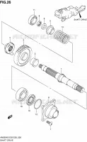 CARDAN pour Suzuki BURGMAN 650 2008