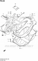 COFFRE pour Suzuki BURGMAN 650 2008