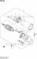 DEMARREUR pour Suzuki BURGMAN 650 2008